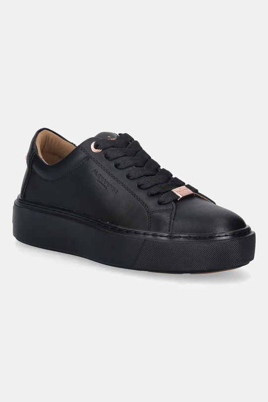 Alexander Smith sneakersy London High imitacja skóry licowej czarny ALBCLHW8012TBK