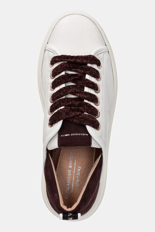 Alexander Smith sneakersy skórzane Wembley High biały ASBCWHW0523WDX
