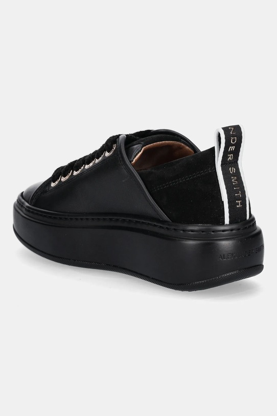 Scarpe Alexander Smith sneakers in pelle Wembley High ASBCWHW0525TBK nero