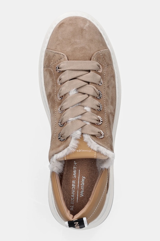 Alexander Smith adidași din nubuc Wembley Folded bej ASBCWRW0053CML