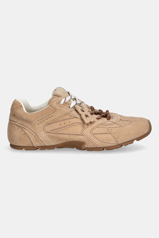 Nokwol sneakers din piele întoarsă Atlas Atlas.Beige.Suede bej AW25