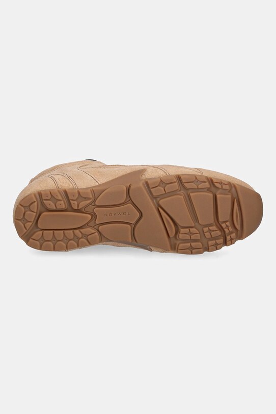 Nokwol sneakers din piele întoarsă Atlas Atlas.Beige.Suede bej