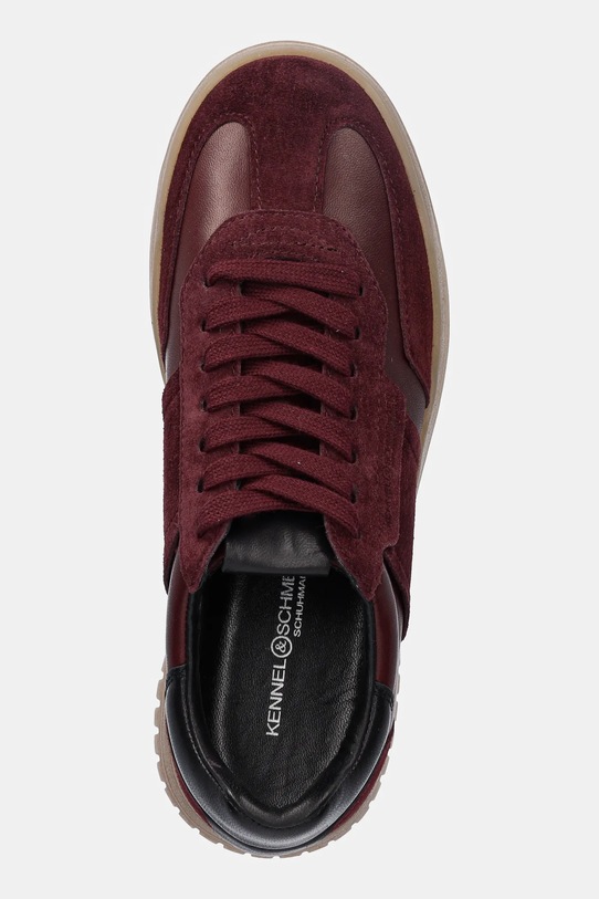 Kennel & Schmenger sneakersy zamszowe Gaz bordowy 61.16730.343