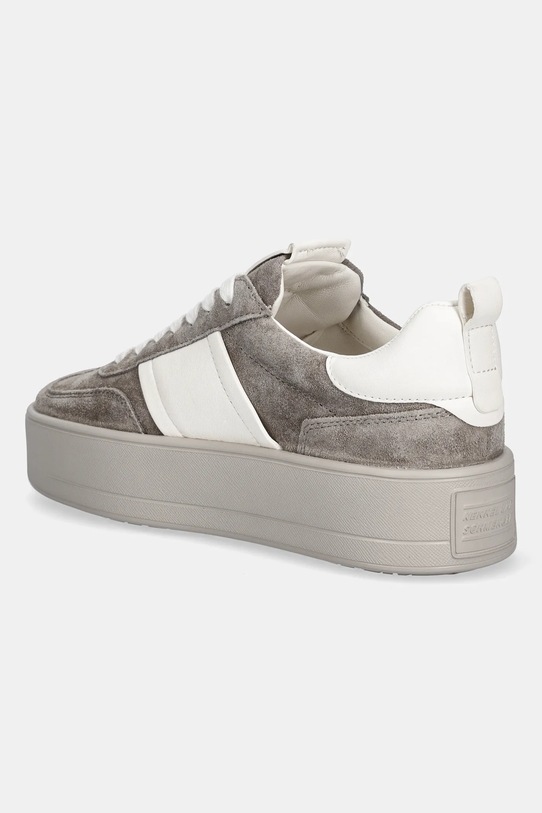 Obuwie Kennel & Schmenger sneakersy skórzane Bang 61.24800.653 szary