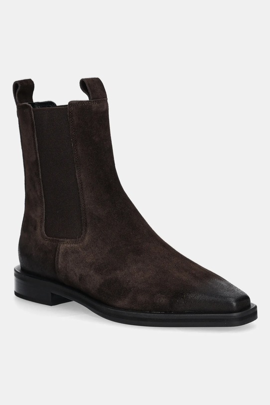 Велурени боти челси Kennel & Schmenger Amber равен кафяв 61.31010.258