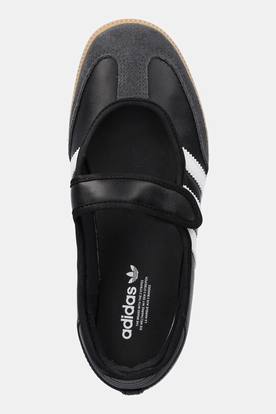 Кожаные балетки adidas Originals Samba Jane чёрный JQ6445