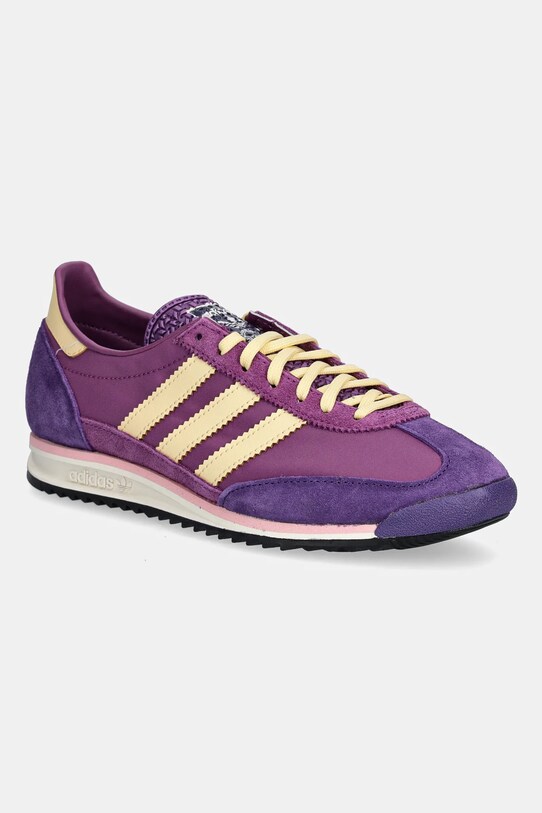 Кроссовки adidas Originals Sl 72 OG замш фиолетовой JQ8376