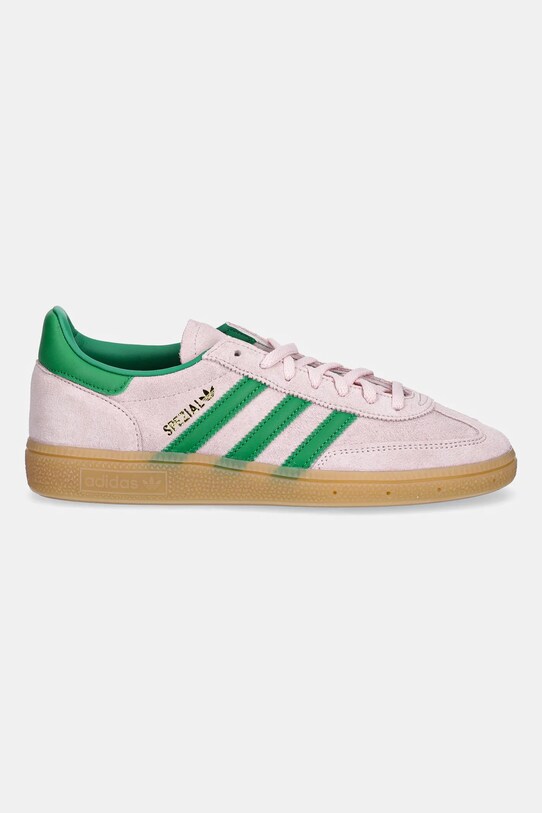 adidas Originals sneakers din piele întoarsă Handball Spezial JR7347 roz AW25