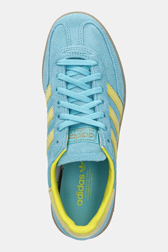 Semišové tenisky adidas Originals Handball Spezial tyrkysová JR7351
