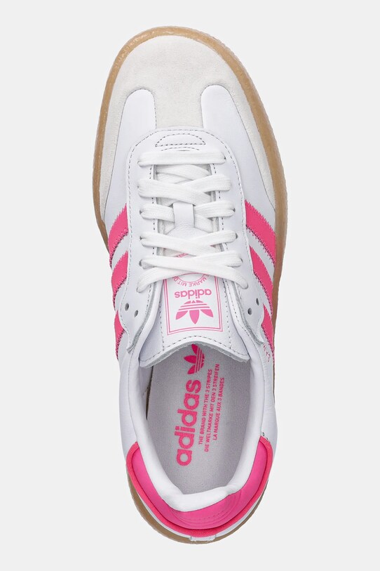 adidas Originals bőr sportcipő Sambae fehér JS3940