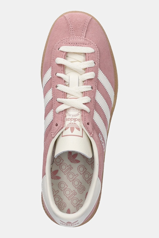 adidas Originals sneakersy zamszowe Muenchen różowy JS3992