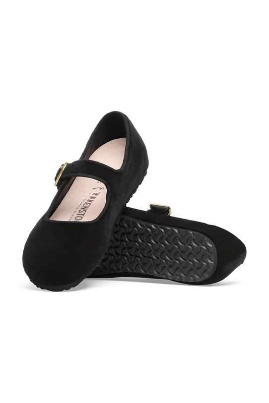 Birkenstock balerini de piele Santa Clarita 1030802 negru