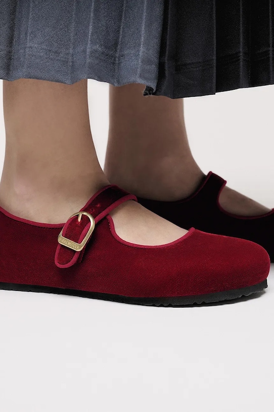 Birkenstock baleriny Santa Clarita 1030732.MarsRed