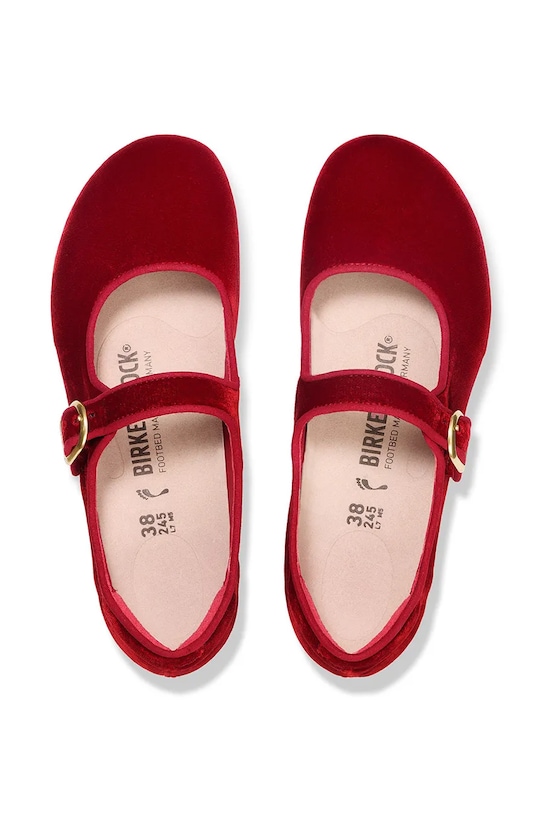 Birkenstock baleriny Santa Clarita czerwony 1030732.MarsRed