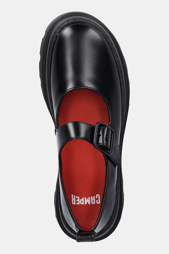 Camper balerini de piele Brutus+ negru K201841.001