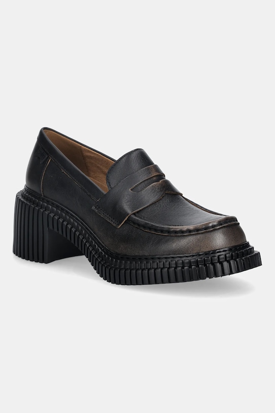 Camper pantofi de piele Pix London gros maro K201811.004