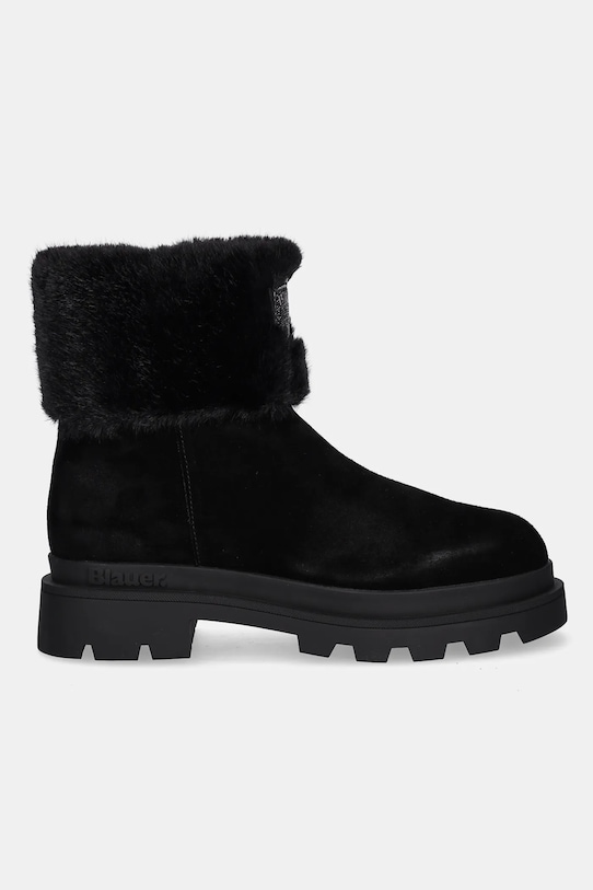 Blauer botki zamszowe KIMMEL F5KIMMEL10.SUE czarny AW25