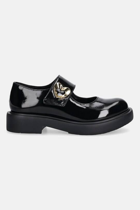 Love Moschino buty skórzane JA10114G1NIH0000 czarny AW25
