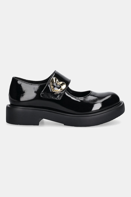 Шкіряні черевики Love Moschino JA10114G1NIH0000 чорний AW25