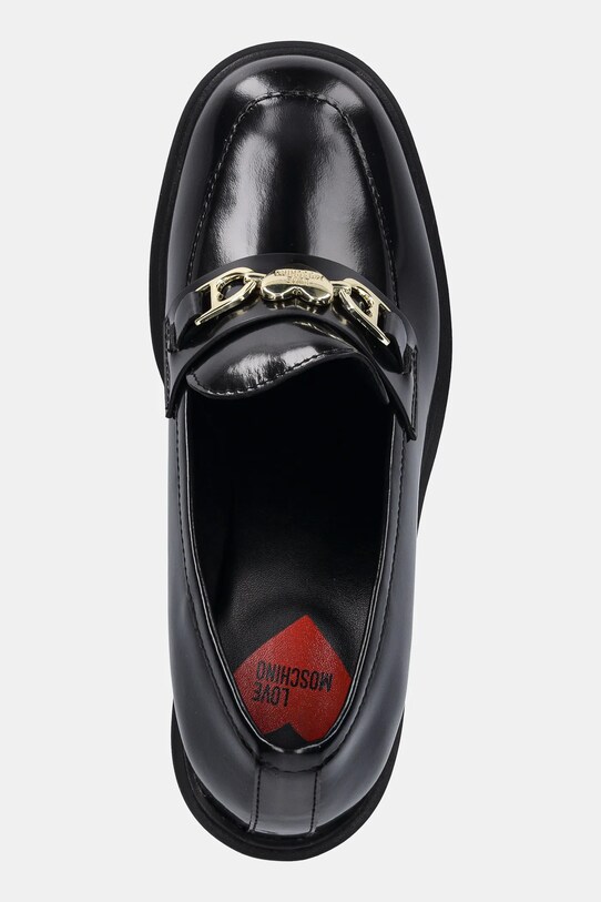 Παπούτσια Δερμάτινες γόβες Love Moschino JA1018AG1NJD0000 μαύρο