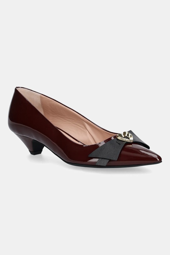 Visoke pete Love Moschino Špičasta bordo JA10353G1NIH0556