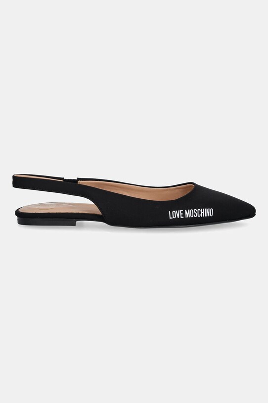 Love Moschino baleriny JA11021G1NIM0000 czarny AW25
