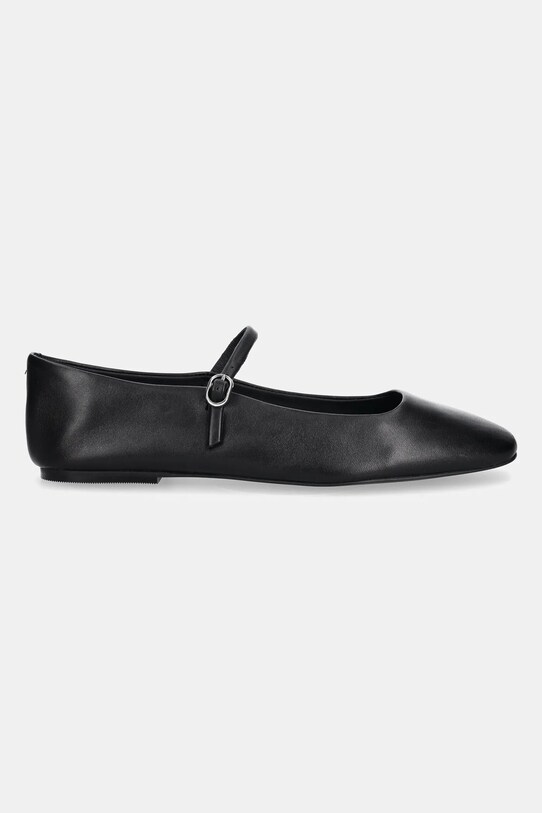 Love Moschino baleriny skórzane JA11071G1NII0000 czarny AW25