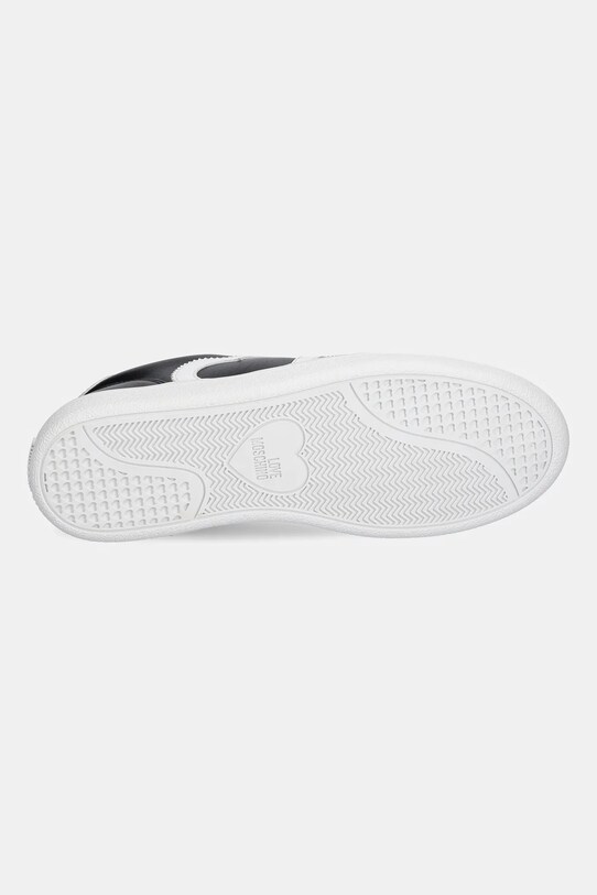 Love Moschino sneakersy skórzane JA15112G1NIA100A czarny