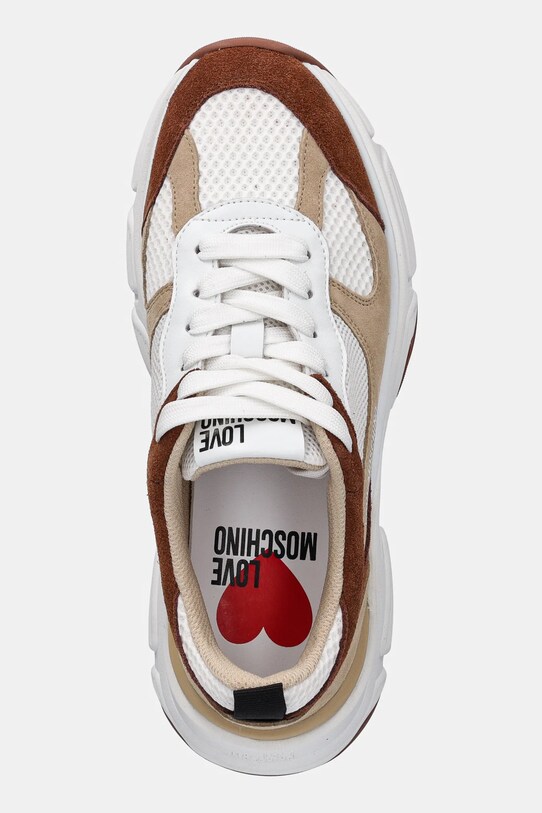 Love Moschino sneakersy JA15246G1NIQF10B biały