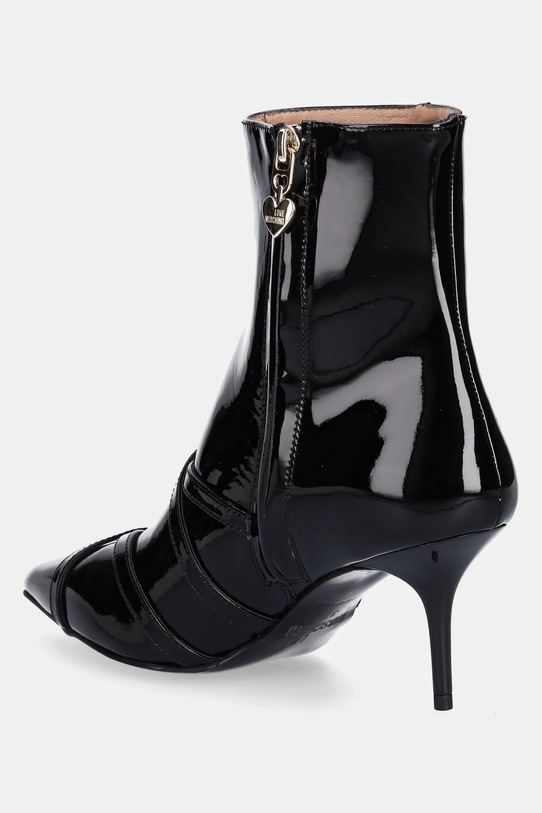 Încălțăminte Love Moschino cizme de piele JA21047G1NIH0000 negru