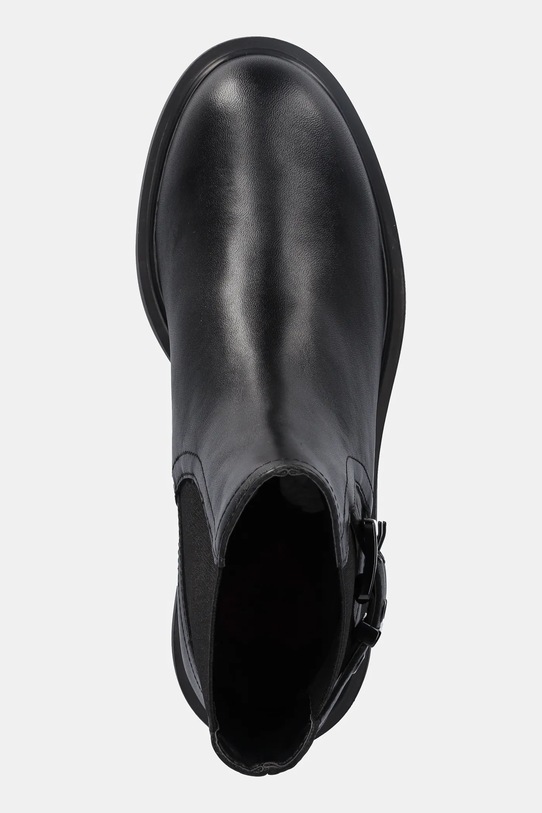 Love Moschino sztyblety skórzane czarny JA24054G1NIAX000