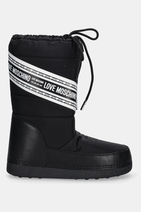 Love Moschino śniegowce JA24162G1NISB000 czarny AW25