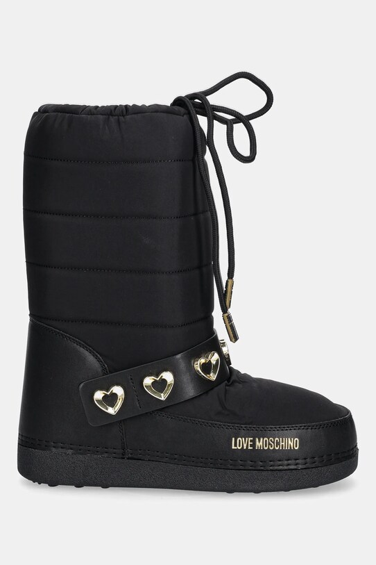 Love Moschino śniegowce JA24192G1NISD00B czarny AW25