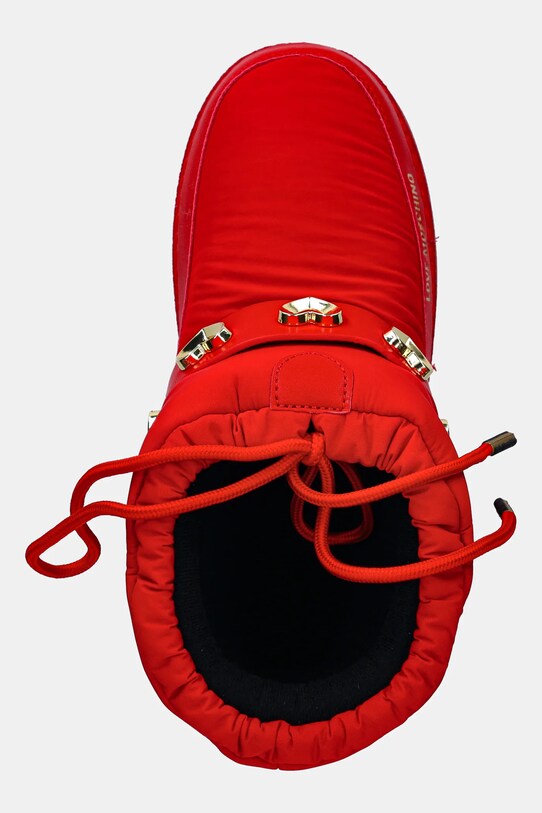 Love Moschino śniegowce czerwony JA24182G1NISD50A