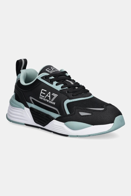 EA7 Emporio Armani sneakersy imitacja skóry licowej zielony AF18447.7X000308.MZ238