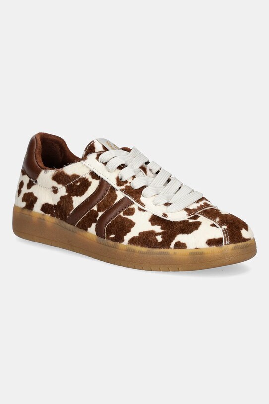 Aldo sneakersy skórzane CHICSNEAKER płaska brązowy 14053635.CHICSNEAKER