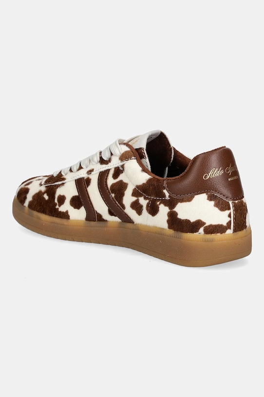 Boty Kožené tenisky Aldo CHICSNEAKER 14053635.CHICSNEAKER hnědá