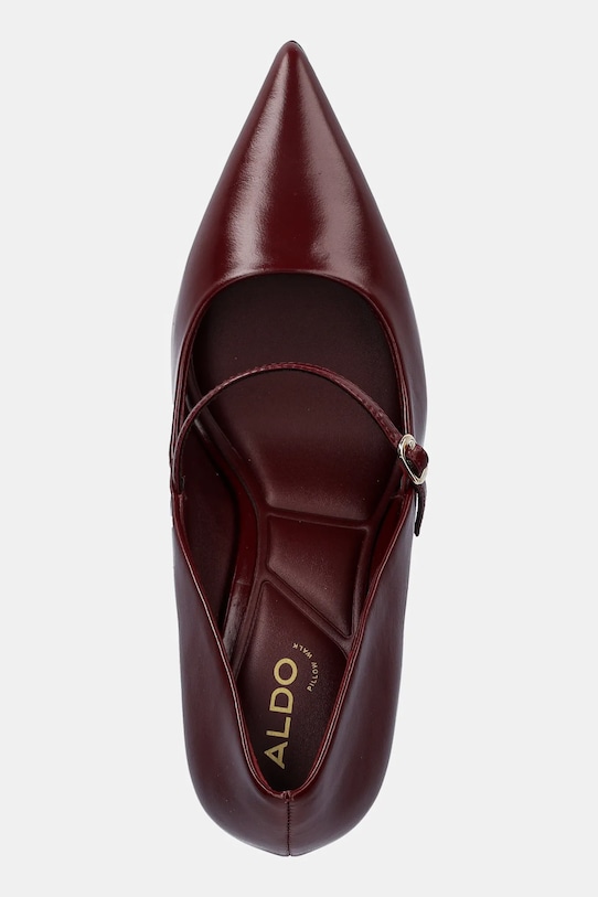 Aldo stilettos de piele ELEDELADAR burgundia 14053620.ELEDELADAR