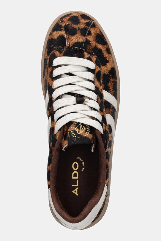 Шкіряні кросівки Aldo CHICSNEAKER коричневий 14030364.CHICSNEAKER