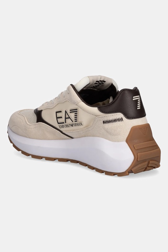 Obuwie EA7 Emporio Armani sneakersy AF18616.7X000341.MZ191 beżowy