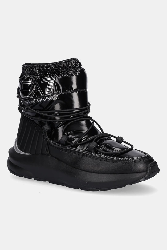 EA7 Emporio Armani śniegowce syntetyczny czarny AF18570.7X000328