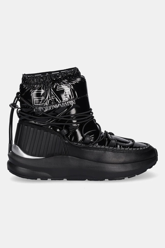 EA7 Emporio Armani śniegowce AF18570.7X000328 czarny AW25