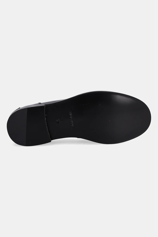 Kožené mokasíny MSGM 3941MDS152.954.99 černá