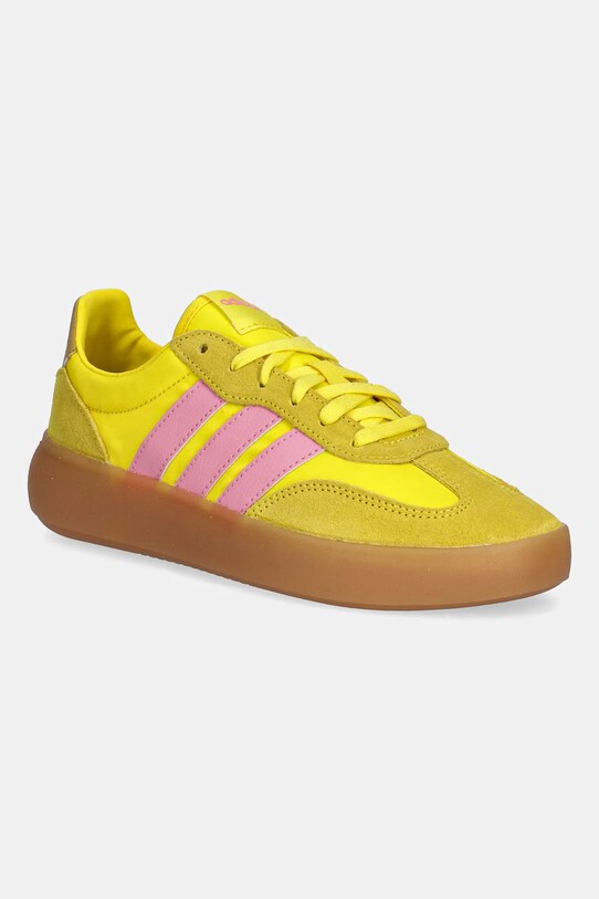 adidas sneakers Barreda Decode piele întoarsă galben JR3542