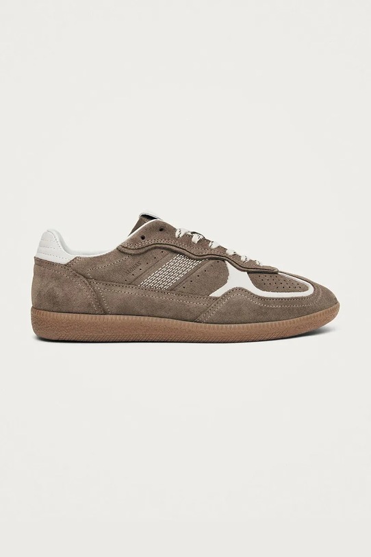 Alohas sneakersy zamszowe S100471-28 skóra zamszowa brązowy S100471.28