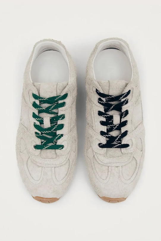 Alohas sneakersy zamszowe S100991-02 S100991.02 szary AW25