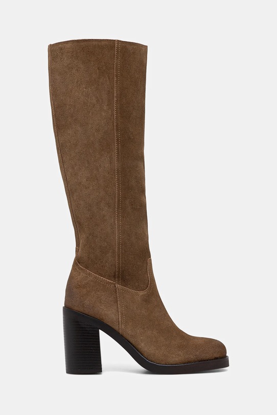 Μπότες σούετ Aldo AGRAEWEN 14115059.AGRAEWEN καφέ AW25