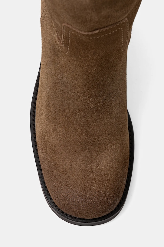 Замшеві чоботи Aldo AGRAEWEN коричневий 14115059.AGRAEWEN