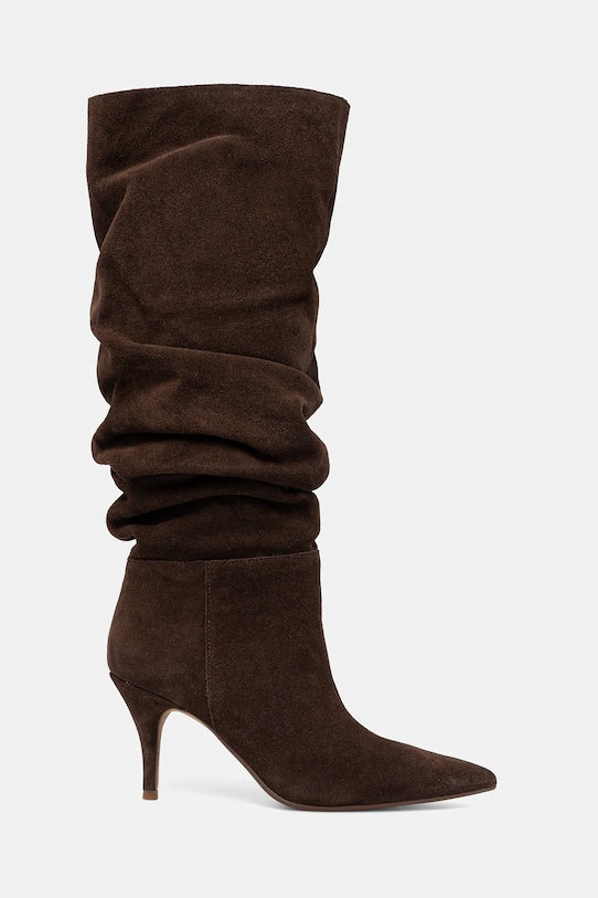 Aldo cizme din piele întoarsă KIMMIA 14166953.KIMMIA maro NC25