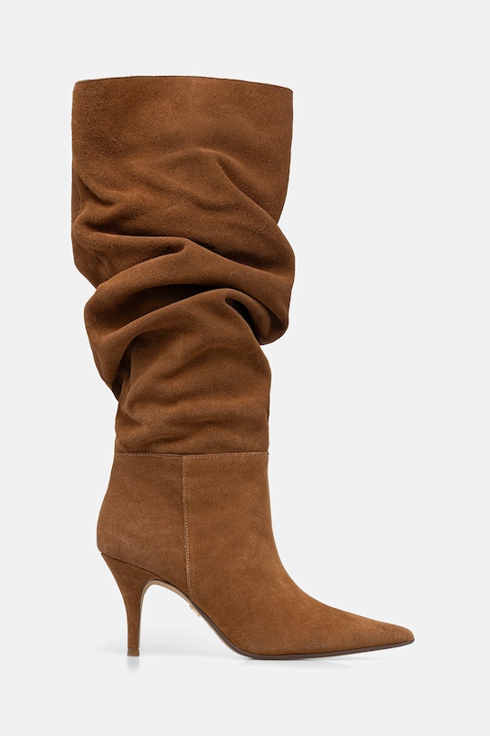 Aldo cizme din piele întoarsă KIMMIA 14166954.KIMMIA maro AW25